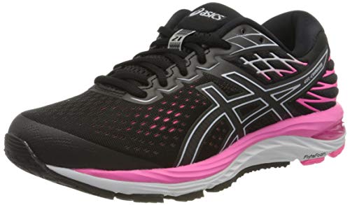 Tênis Asics Gel-Cumulus 21 Preto/Rosa Feminino (36)