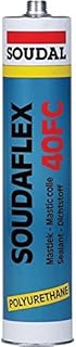 Soudal 102643"Soudaflex 40 FC" Polyurethane Sealant/Adhesive, Black, 310 ml