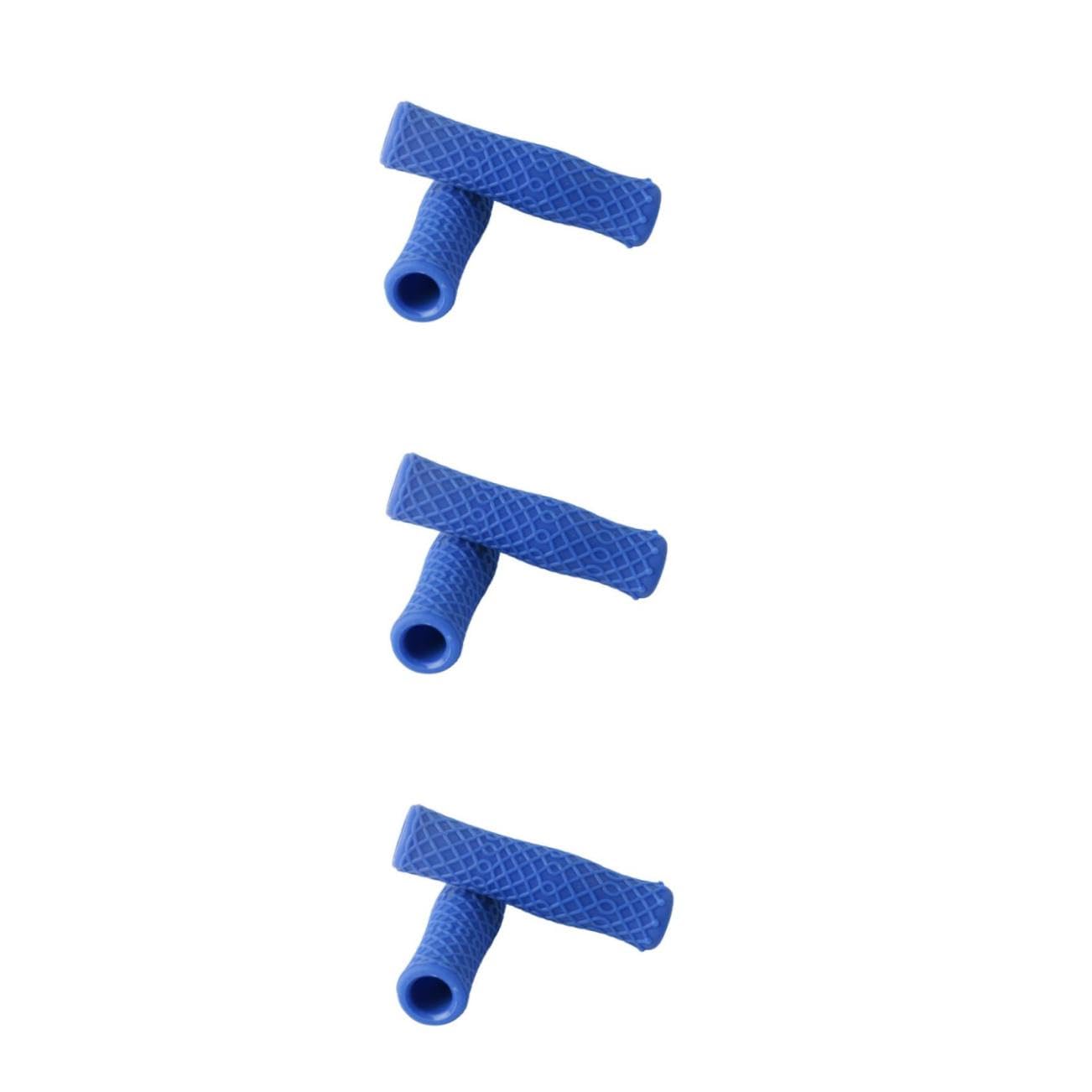 YARNOW Lot De 3 Paires De Poignées De Guidon pour Vélo – Housse en Silicone Ergonomique pour Scooter Et Tricycle
