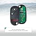 Car Key Fob Keyless Entry Remote fits Honda Civic EX LX DX 2001 2002 2003 2004 2005 / Honda Pilot 2003 2004 2005 2006 2007 (NHVWB1U521, NHVWB1U523) with Instructions
