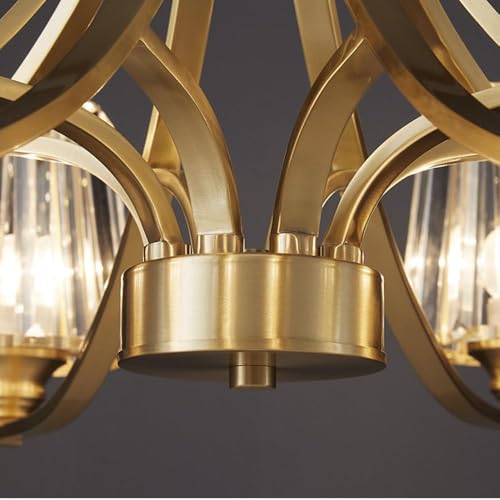 Lustre minimaliste moderne pour éclairer chambre sombre - 5