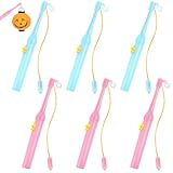 CLIUNT LED Laternenstab Elektrisch,6 Stück LED Elektronischer laternenstab Kinder,20cm LED Elektronischer Laternenstab,für Martinstag/St. Martin's Day Kinderpartys Kostümpartys Zauberstäbe Halloween