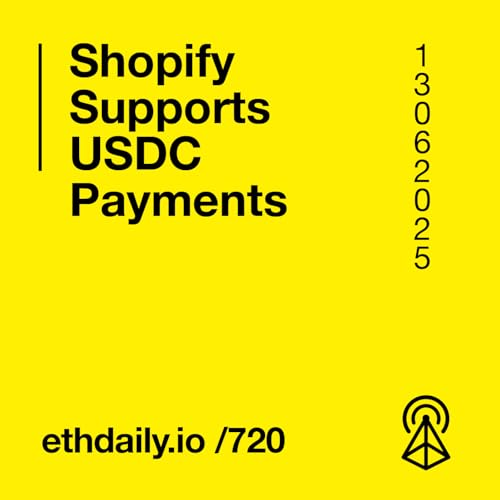 Shopify Supports USDC Payments Podcast Por  arte de portada