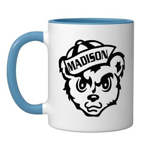 Madison Consolidated High School Cubs Ceramic Mug, Blue/White, 11oz