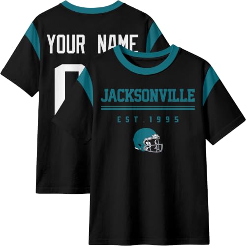 Image of T-Shirt Custom Crewneck Short Sleeve for Men Gifts | Custom T-Shirt Personalized Name and Number