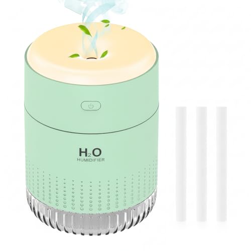 Humidificador Bebes Humidificador Pequeño con Luz Nocturna y Apagado Automático de 2 Modos Silencioso Ultrasónico USB dormitorio (Grün) Humidificador Bebes Humidificador Pequeño con Luz Nocturna y Apagado Automático de 2 Modos Silencioso Ultrasónico USB dormitorio (Grün)