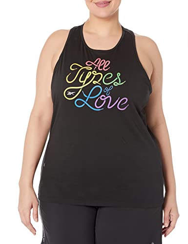 Reebok All Types Of Love Tank, Black, S