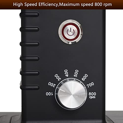 Feixunfan Kaffeemühle Elektrische Kaffeemühle Hai Zahn 78mm Ghost-Zahn-Kaffee Miller für Kaffee Bohne (Farbe : Black… – Bild 6