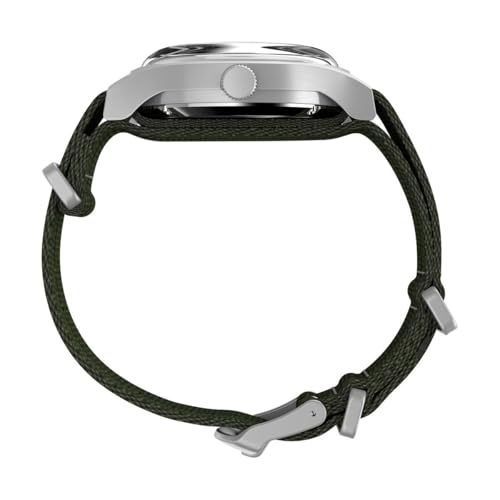 Image of TIMEX Round 40mm Black Dial Mechanical Automatic Men Watch - TW2Y71700UJ