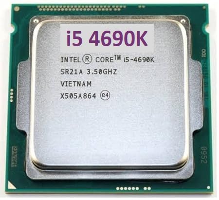 Image of Core i5 4690K Unlocked 4th Generation LGA 1150 Socket TDP 88W 4 Cores & 4 Threads High Performance (Core i5 4690K Unlocked Processor)