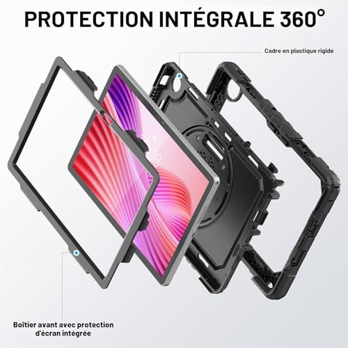 Coque Lenovo Tab 2025 Antichoc SEYMAC pour Eviter les Écrans Brisés - 6