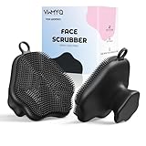 VWMYQ Silicone Face Scrubber - Exfoliating Face Scrubber for Women and Man, Gentle Facial Cleansing Brush Blackhead Acne Pore Pad Cradle Cap, Manual Soft Face Wash Brush for Deep Skin Care