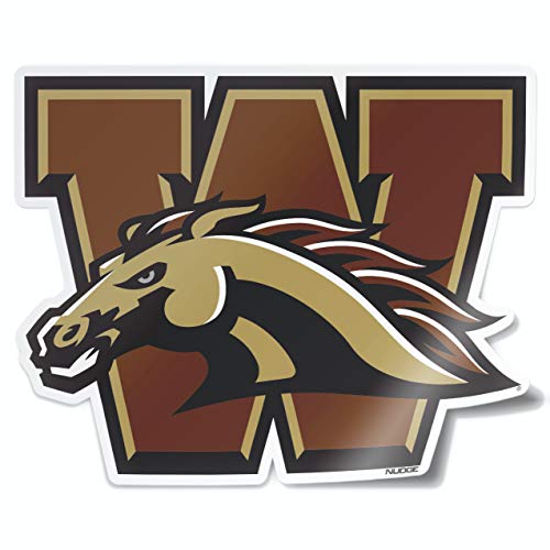 Collegiate NCAA Car Decal Made from Premium Weatherproof Vinyl (Western Michigan University) Collegiate NCAA Car Decal Made from Premium Weatherproof Vinyl (Western Michigan University)