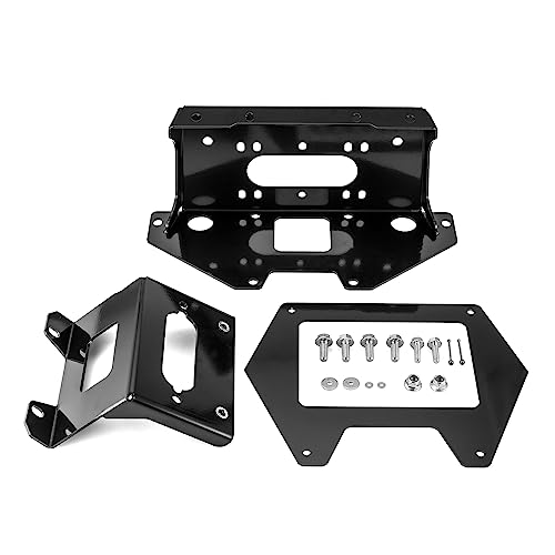 WeiSen Winch Mounting Bracket Plate Kit Compatible with Polaris RZR PRO XP 2 4 2020-2026