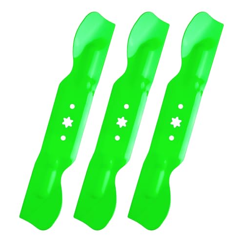 JSXDNWYJ 490-110-C187 742-05620 742P05620 High Lift Blades Zero Turn Blades Compatible with 60 inch Deck Troy Bi lt MTD Cub Cadet 05620 ZT2 ZT3 Ultima 60 KW Fab Lawn Mower (3Pack)