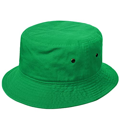 Image of Falari Men Women Unisex Cotton Bucket Hat 100% Cotton Packable for Travel Fishing Hunting Summer Camp