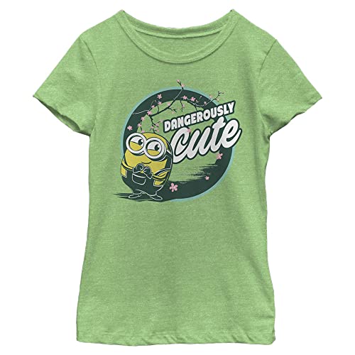 Fifth Sun Minions: Rise of Gru Dangerous Cute Girls Short Sleeve Tee Shirt