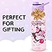 Silver Buffalo Sanrio Hello Kitty and Friends Kuromi Cherry Hearts Water Bottle with Screw-On Lid, 28 Ounces