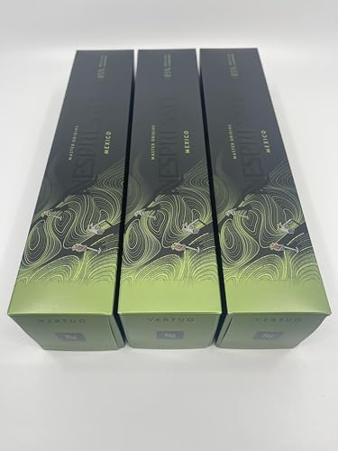 NESPRESSO Vertuo Mexico Master Original Lot de 3 barres = 30 capsules (230 ml)