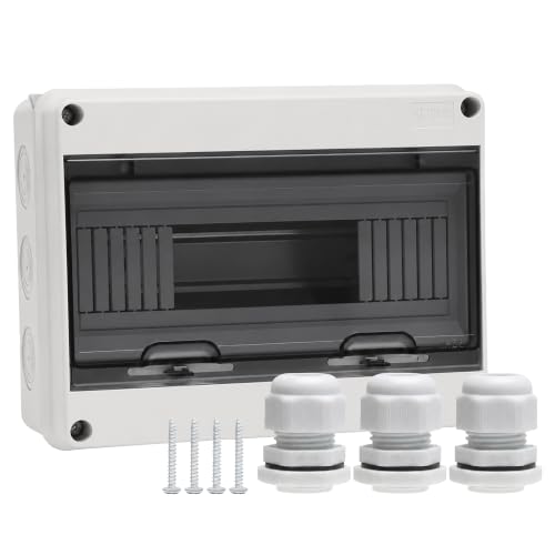 Muelnmey 12 Way Distribution Protection Box IP66 Waterproof （HT-12）