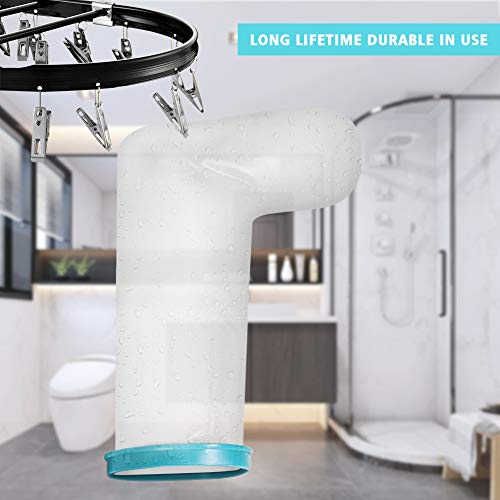 Ziqing Waterproof Cast Cover For Leg Full Protector Cover Soft Durable Pvc Leg Cast Cover For Shower/Bath/Swim (Adult Full Leg 41'') #TOP4