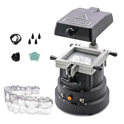 Dental Equipment Vacuum Forming Machine,1200w Auto Dental Lab Vacuum Forming,Strengthen Adsorption,for in Clinics, Experiments