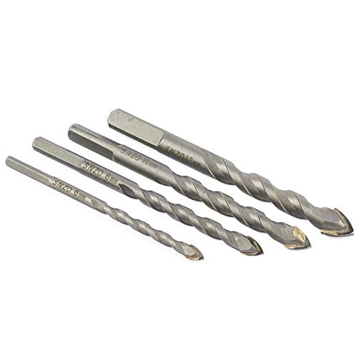 Brocas MontRuby 6 8 10 12mm Carburo para Vidrio Madera miniatura 2