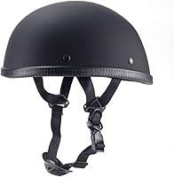 Vista 6 de Motorcycle Half Helmet Beanie Cruising Skull Cap Small Helmets for Motorbike Scooter Chopper Moped Scooters Electric DOT