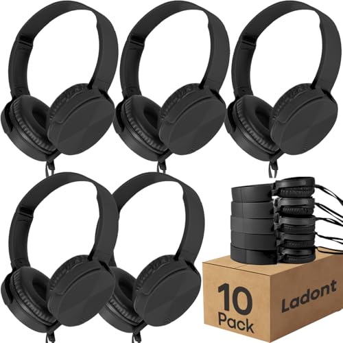Écouteurs filaires lot de 10 pour résoudre le manque de casques en salle de classe