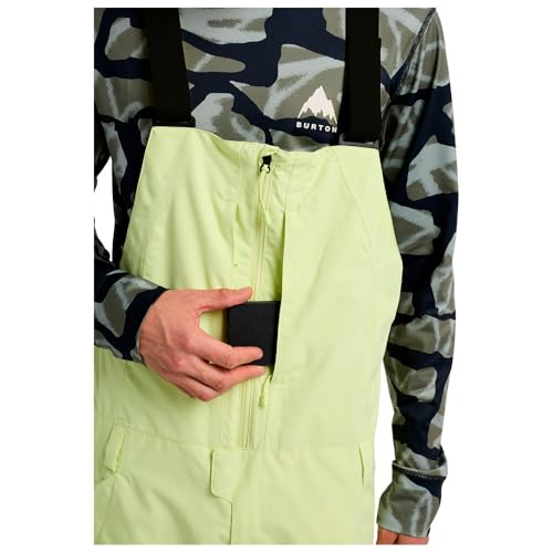 Pantalon de ski Burton Reserve jaune double couche haut de gamme