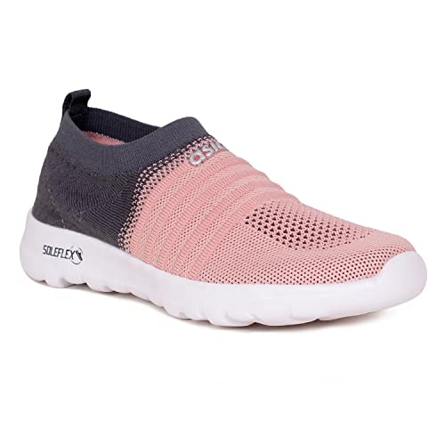 Image of ASIAN Mars-12 Kids Casual Walking Shoes | Lightweight Slip-On Design, Stretch Knit Comfort & Flexible | Ideal