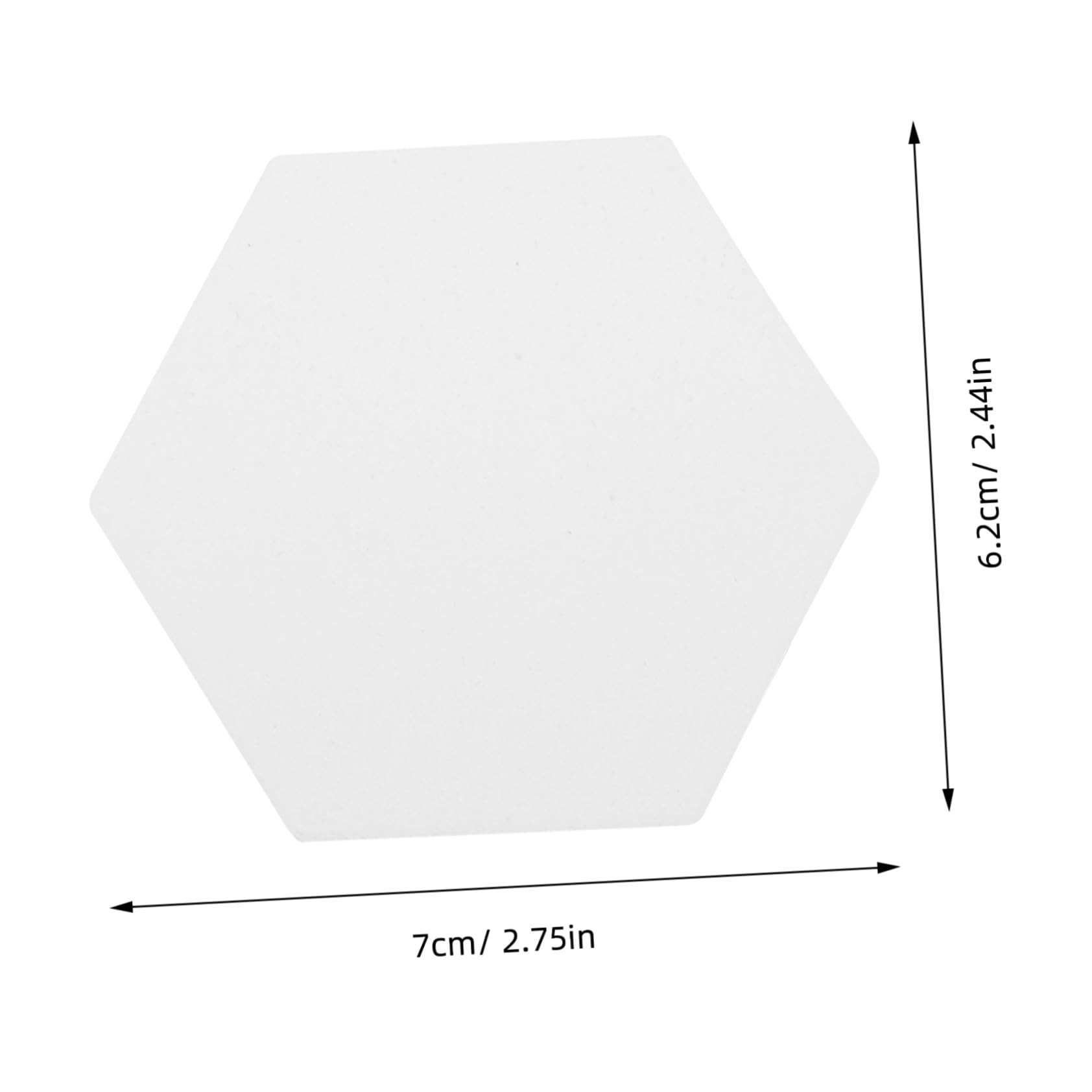 1500 Piezas Plantillas de Papel Hexagonales para Patchwork de Costura DIY Moldes Resistentes para Proyectos de Acolchado Paquete Herramientas Prácticas para Manualidades