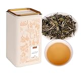 White tea - Fresh Delicate Flavor，Fujian Chinese White Tea，White Loose Leaf Tea from Ancient Tea Tree for Hot Brew Naturally Flavored，Natural Flavor (Clear and Fragrant)
