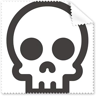 Classical Skeleton Chat Face Cartoon Cleaning Cloth Phone Screen Glasses Cleaner 5pcs