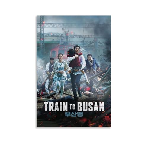 TRAIN TO BUSAN Movie Posters Canvas Art Posters for Room Aesthetic And Wall Art Picture Living Room Decor Poster 08x12inch(20x30cm) Unframe-style