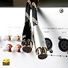 SKW A Pair Balanced XLR Male to XLR Female 3 PIN Cable for Microphones & Studio Equipment, Heavy-Duty Braided Shielded Cord 1.64ft/0.5M (2-Pack)