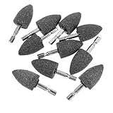 Précision : la forme conique permet un meulage précis dans de petites zones, offrant des résultats détaillés et précis, meules à outils rotatifs, meule pour perceuse