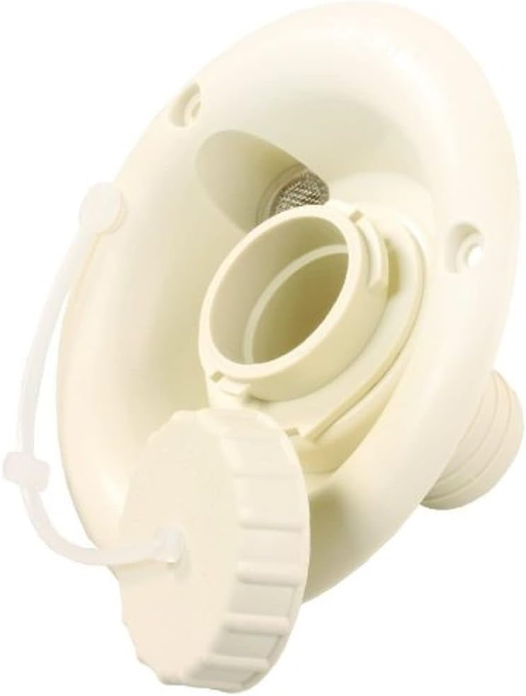 JR Products 321-A-13-A Colonial White Gravity Water Dish : Automotive