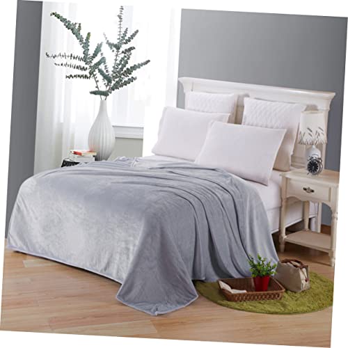 Manta de franela de vellón colorida ropa de cama sofá 8