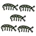 FOMIYES 5pcs Jade Massage Comb Scalp Massage Head Massage Hair Comb Massage Tools Jade Craft Massage Comb Simple Massage Comb Fish Type Scraping Tablets/Boards Leather Tool Massager 3D