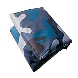 pistro Transporte de almacenamiento impermeable para kayak, barco, canoa, camuflaje oceánico, 650 cm