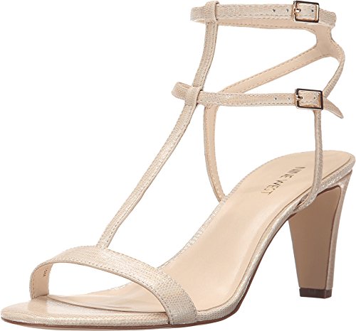 Nine West Women's Dacey Metallic Dress Sandal