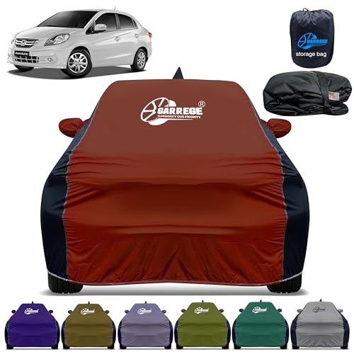 Image of Car Cover for Honda Old Amaze All-Weather & Scratch Protection with Mirror & Antenna Pockets | Washable Fabric | Custom Fit | Premium Multicolor | We Send Any One Color from Showing Image