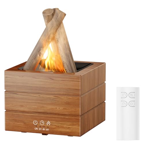 Bonfire Essential Oil Diffuser Flame Aromatherapy Diffuser Machine 280ML Fire