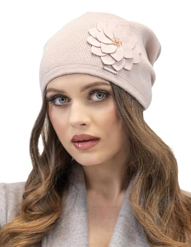 Bonnet en laine pour femme VIVISENCE chaud lors de vos sorties