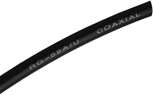 Miniatura 19 de SUPERBAT Cable SMA macho a BNC macho de 10 pies + 5 piezas de adaptador coaxial RF Kit de cable SMA a BNC SMA BNC adaptador para antenas de RG58