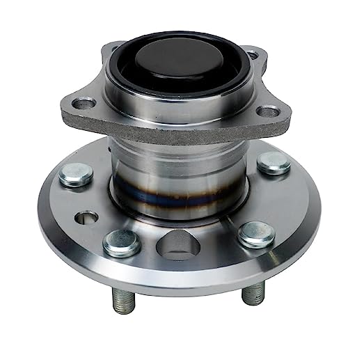 Image of Detroit Axle - 2.4L 4pc Steering Knuckles Kit for 2004 Toyota Camry, 2 Front Steering Knuckles & Wheel Bearing Hubs 2 Rear Wheel Bearing and Hubs [Vehicle Built in USA, NON ABS] Replacement