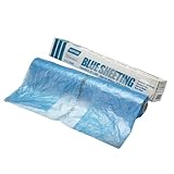 Norton 3723 20 ft. x 350 ft. Paintable Plastic Sheeting - Blue