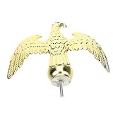 TOYANDONA Adlerkopf Fahnenmast Spitze Outdoor Dekorativer Flaggenmast Kopf...