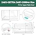 UPGRADED DA63-09775A DA97-20984A Refrigerator RIGHT Door Shelf Bin Fit for Sam-sung RF27T5201SG, RF27T5201SR, RF28T5001SR, RF28T5021SG Refrigerator Door Shelves By Fetechmate- 1 Year Free Replacement